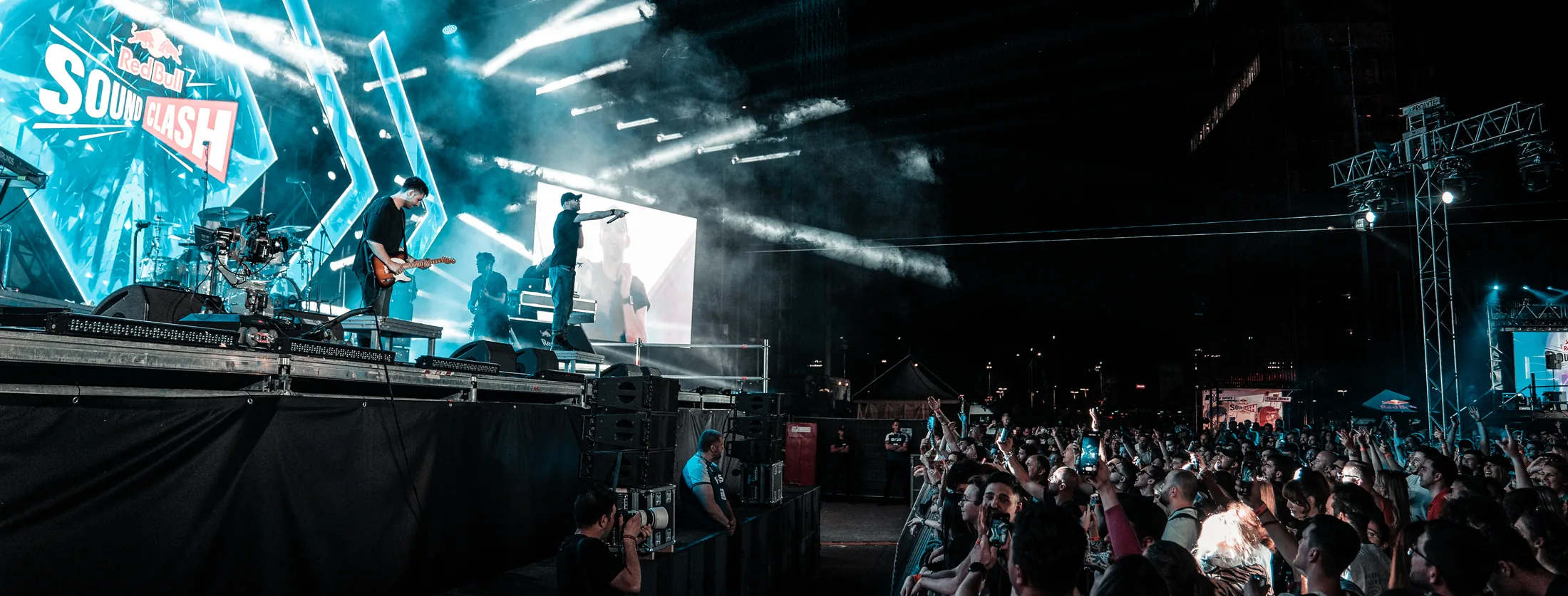 Red Bull SoundClash, scena si publicul